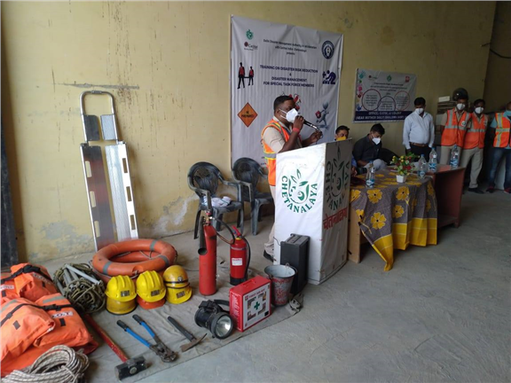 Training on disaster risk reduction